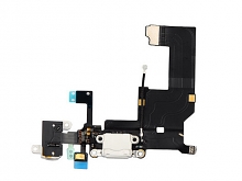 Replacement Part for Apple iPhone 5 Charging Port Flex Cable Ribbon - White - A Grade