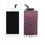 Replacement Part for Apple iPhone 6 Plus LCD Screen and Digitizer Assembly with Frame (Assembled Flex) - White - A Grade
