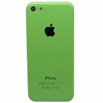 Apple iPhone 5c Rear Housing Assembly With Apple Logo - Green - Without Words - A Grade