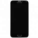Replacement Part for Samsung Galaxy S5 LCD Screen and Digitizer Assembly with Home Button - Black - With Samsung