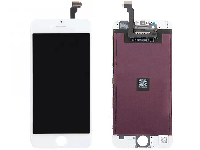 Replacement Part for Apple iPhone 6 LCD Screen and Digitizer Assembly with Frame - White - A Grade