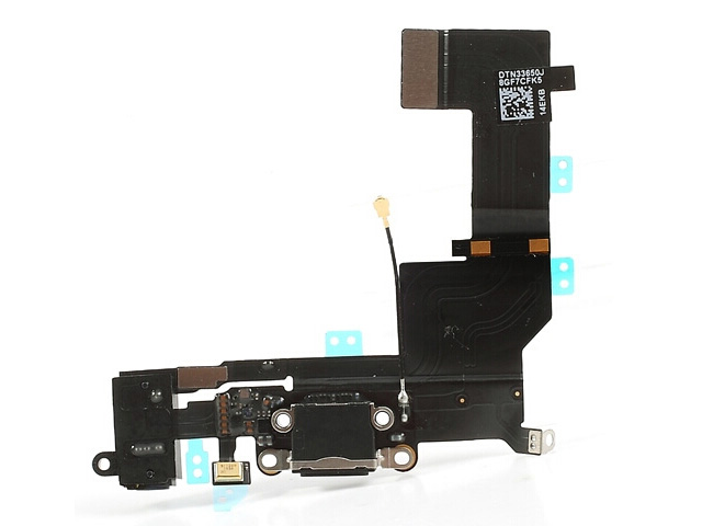 Replacement Part for Apple iPhone 5s Charging Port Flex Cable Ribbon - Black - A Grade