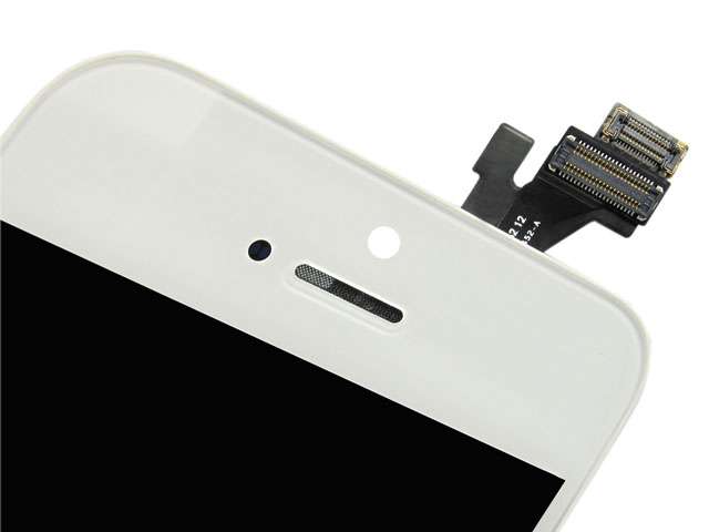 Apple iPhone 5 LCD display and touch the glass assembly framework - White