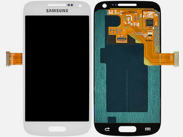 Replacement Part for Samsung Galaxy S4 LCD Screen and Digitizer Assembly  - White - With Samsung Logo - A Grade