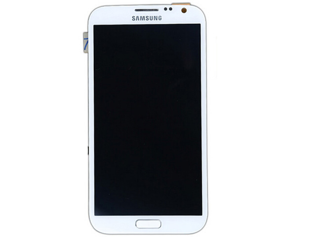 Replacement Part for Samsung Galaxy Note 2  LCD Screen and Digitizer Assembly - White - A Grade