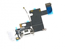 Replacement Part for Apple iPhone 6 Charging Port Flex Cable Ribbon - White - A Grade