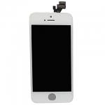 Apple iPhone 5 LCD display and touch the glass assembly framework - White