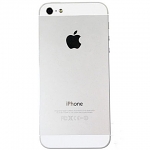 Replacement Part for Apple iPhone 5 Rear Housing - White - With Words - A Grade