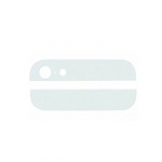 Replacement Part for Apple iPhone 5 Top and Bottom Glass Cover - White - R Grade