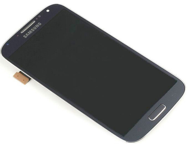 Replacement Part for Samsung Galaxy S4 LCD Screen and Digitizer Assembly with Front Housing - Black - With Sams