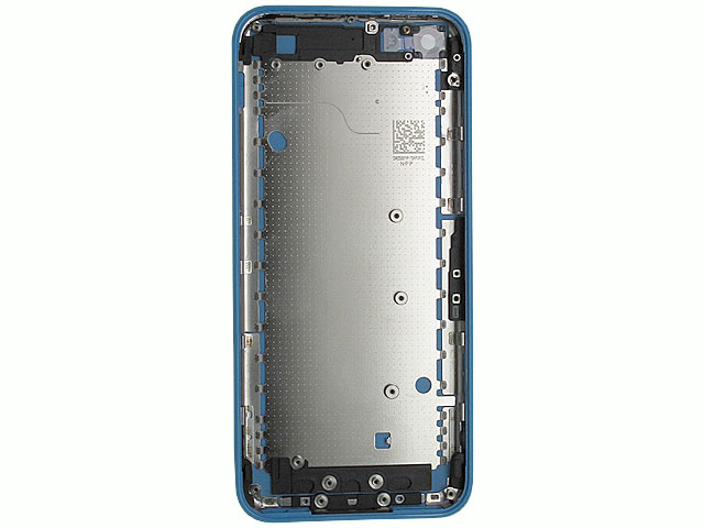 Apple iPhone 5c Rear Housing Assembly With Apple Logo -Blue - Without Words - A Grade